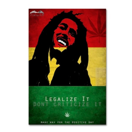 Potman 'Legalize It' Canvas Art,16x24